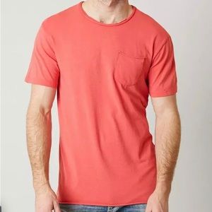 Departwest, Mens X-Large, Raw Edge T-Shirt.